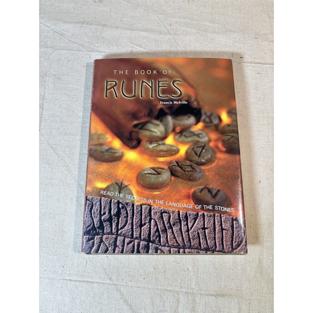 The Book Of Runes by Francis Melville HC/DJ VERY GOOD Norse Magic Tradition